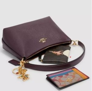 Coach 80058 Cross grain Leather Lewis Shoulder Bag